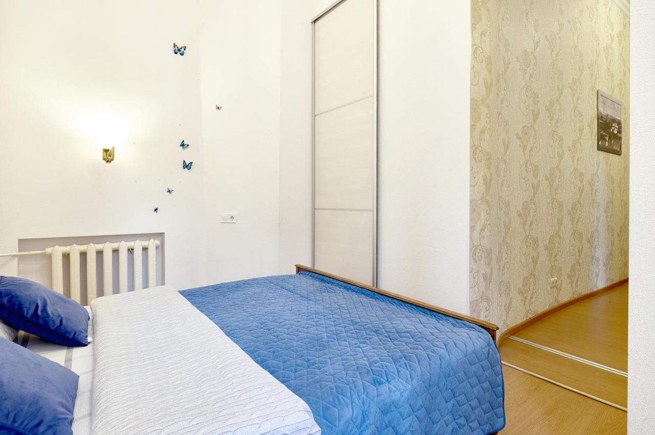 S12-58 Modern Aparthotel With Two 2Bedrooms In Central Kiev - Bessarabska Squere - Gulliver Mall - Olympic Stadium - Palace Of Sports - Saksahanskoho St, 12Б Kyiv Exterior photo
